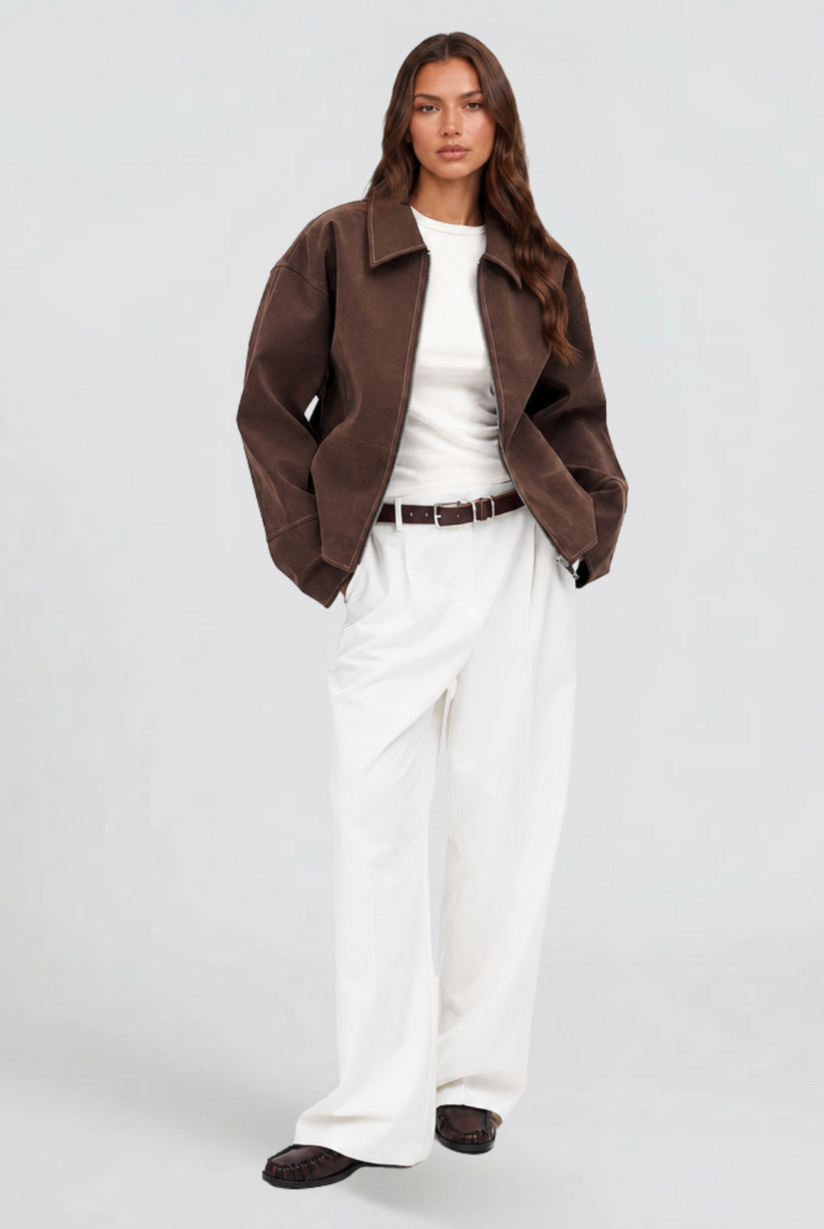Dahlia Suede Jacket Audrey Calvero