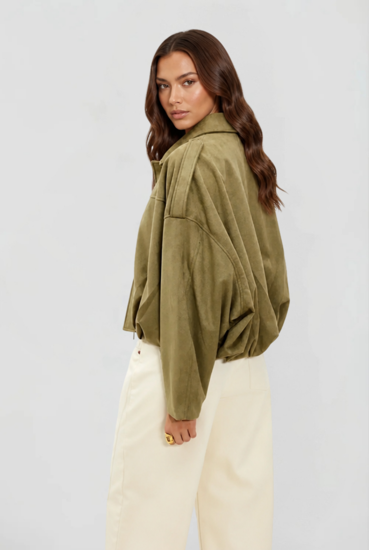 Elina Suede Jacket Audrey Calvero