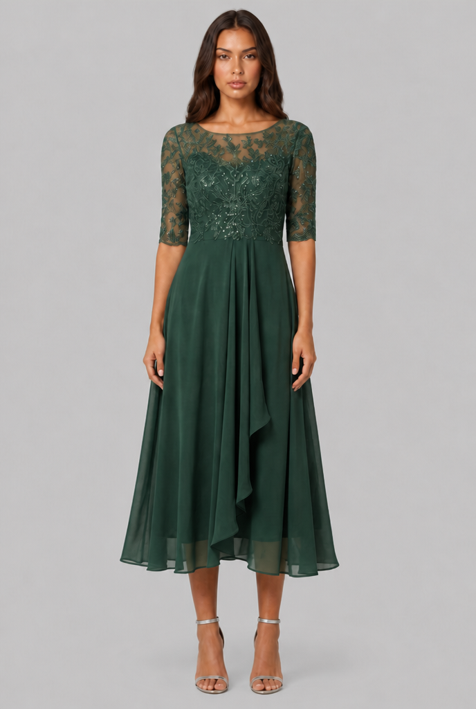 Jessica Midi Dress Audrey Calvero