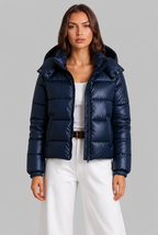Hooded Puffer Jacket Audrey Calvero