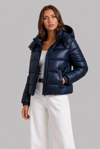 Hooded Puffer Jacket Audrey Calvero