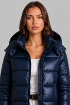 Hooded Puffer Jacket Audrey Calvero