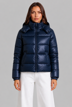 Hooded Puffer Jacket Audrey Calvero