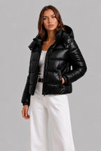 Hooded Puffer Jacket Audrey Calvero