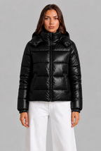 Hooded Puffer Jacket Audrey Calvero