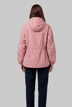 Gingham Windbreaker Jacket Audrey Calvero