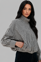 Cropped Gingham Jacket Audrey Calvero