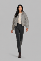 Cropped Gingham Jacket Audrey Calvero