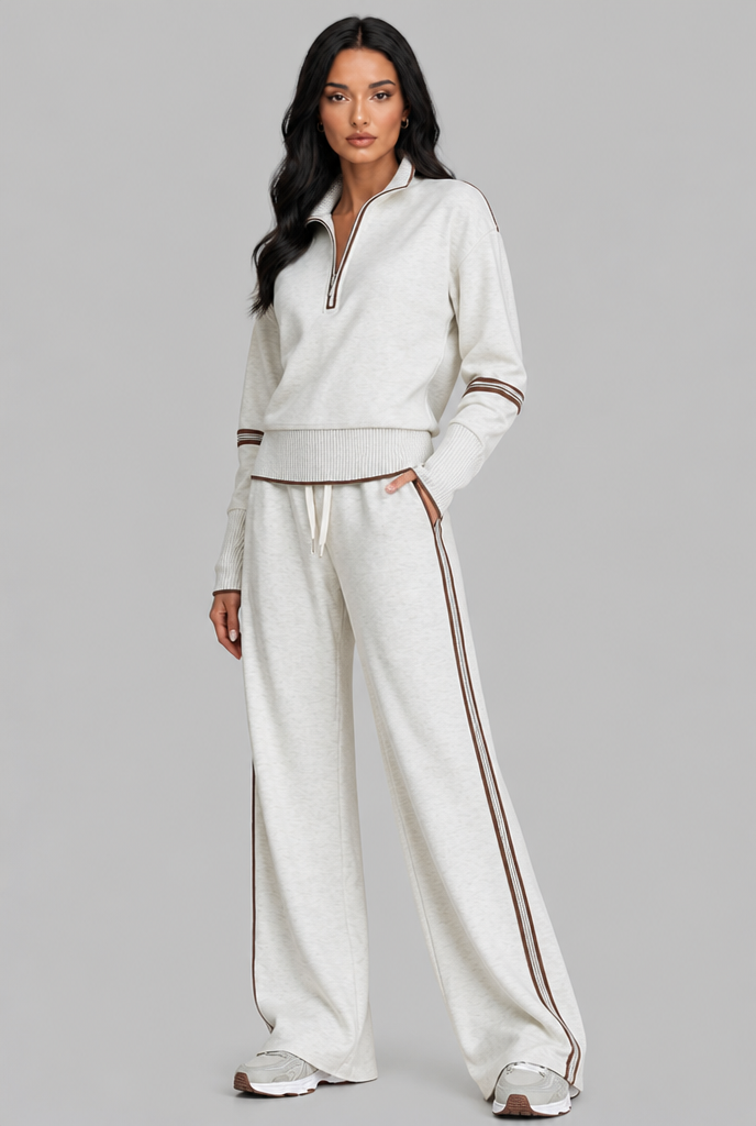 Half Zip Lounge Co-Ord Set Audrey Calvero
