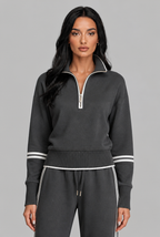 Half Zip Lounge Co-Ord Set Audrey Calvero