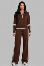 Half Zip Lounge Co-Ord Set Audrey Calvero