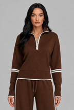 Half Zip Lounge Co-Ord Set Audrey Calvero