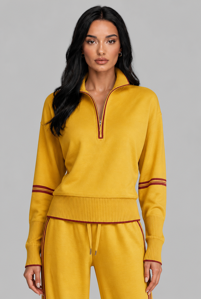 Half Zip Lounge Co-Ord Set Audrey Calvero