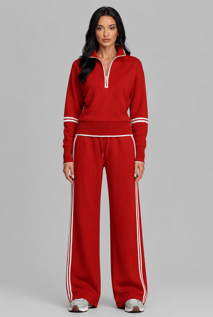 Half Zip Lounge Co-Ord Set Audrey Calvero
