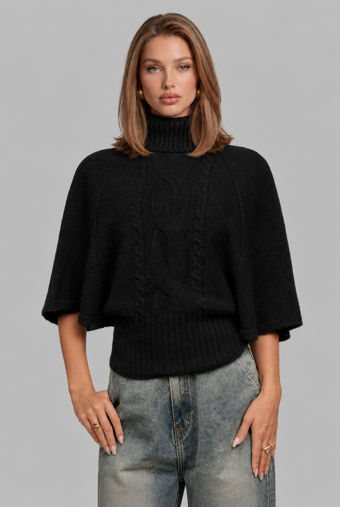 Turtleneck Jumper Audrey Calvero