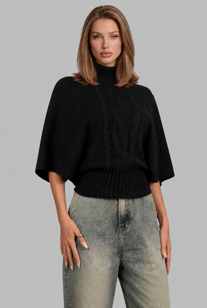Turtleneck Jumper Audrey Calvero