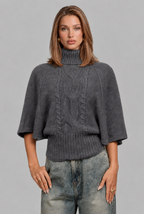 Turtleneck Jumper Audrey Calvero