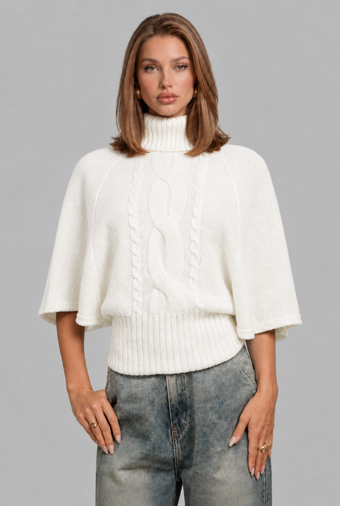 Turtleneck Jumper Audrey Calvero