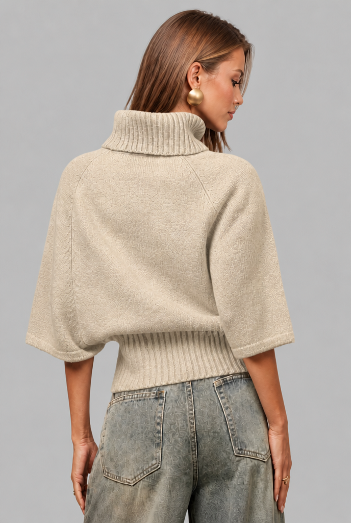 Turtleneck Jumper Audrey Calvero