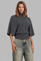 Turtleneck Jumper Audrey Calvero
