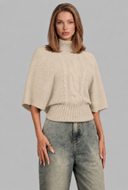 Turtleneck Jumper Audrey Calvero
