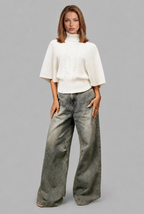 Turtleneck Jumper Audrey Calvero