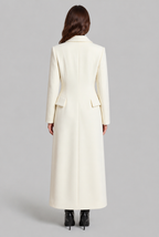 Longline Fitted Coat Audrey Calvero