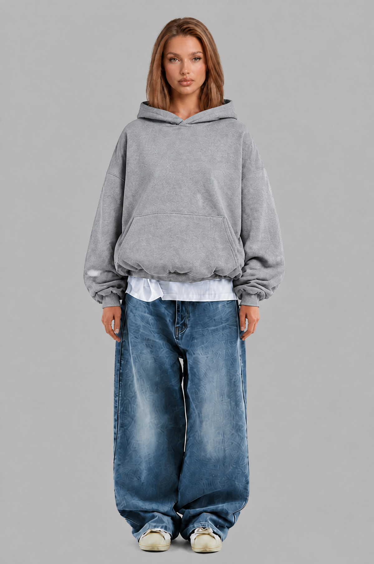 Oversized Pullover Hoodie Audrey Calvero