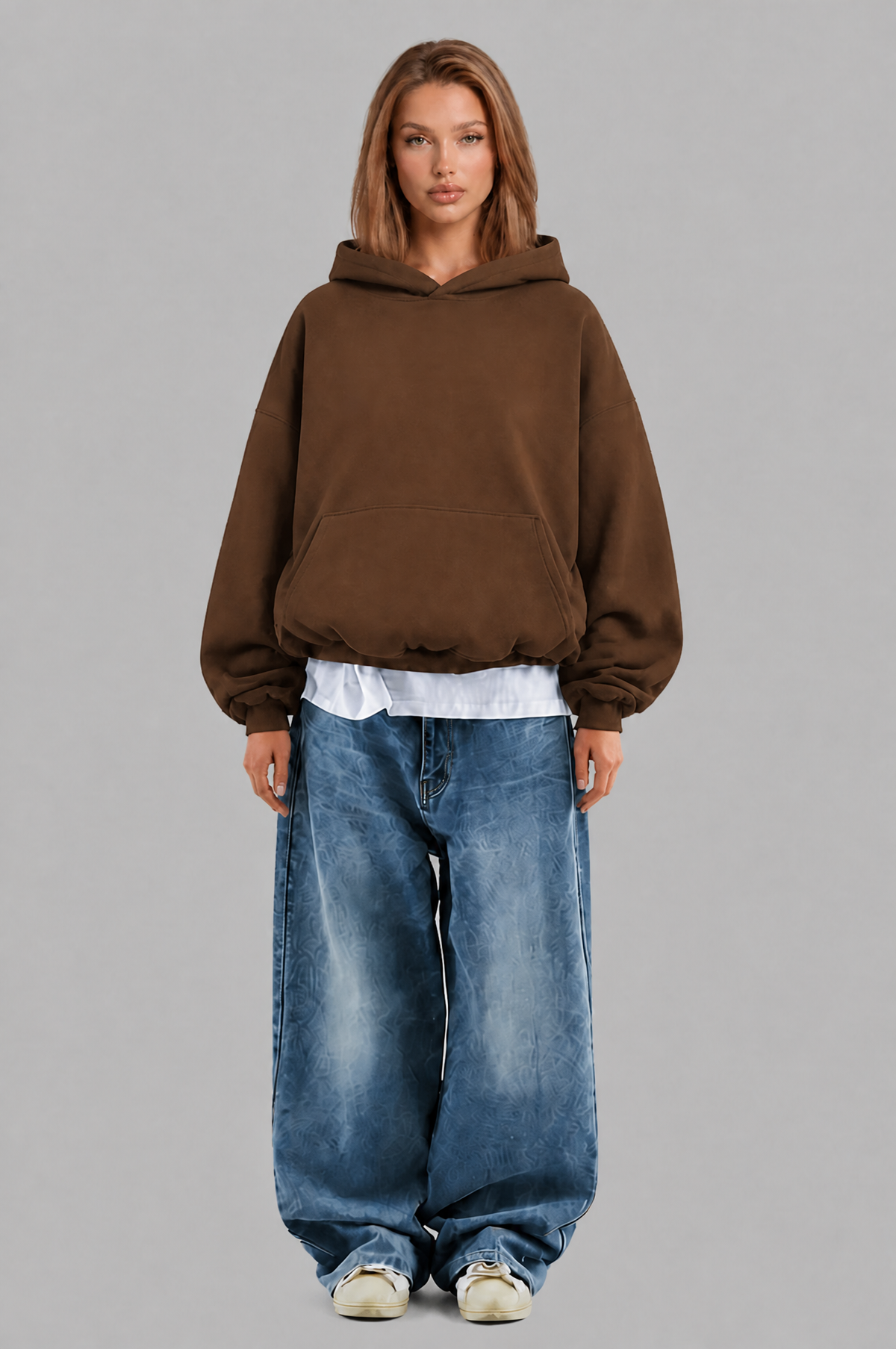 Oversized Pullover Hoodie Audrey Calvero