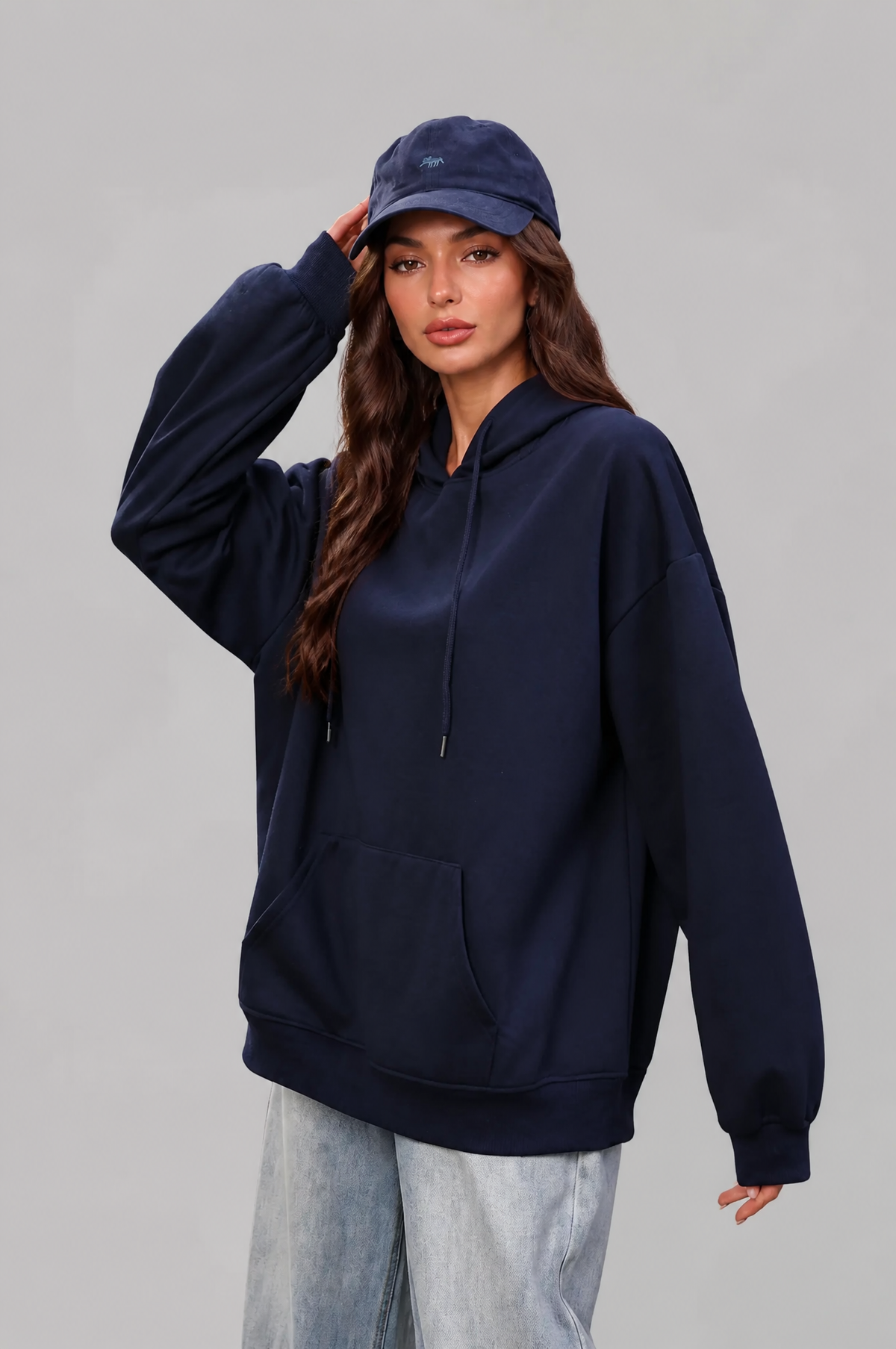 Leopard Star Back Print Hoodie Audrey Calvero