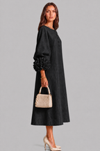 Rose Cuff Midi Dress Audrey Calvero