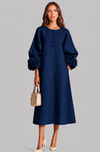 Rose Cuff Midi Dress Audrey Calvero