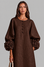 Rose Cuff Midi Dress Audrey Calvero