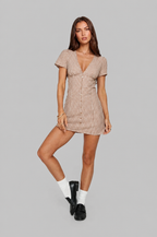 Gingham Mini Dress Audrey Calvero
