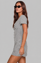 Gingham Mini Dress Audrey Calvero