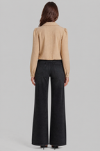 Puff Sleeve Cropped Jacket Audrey Calvero