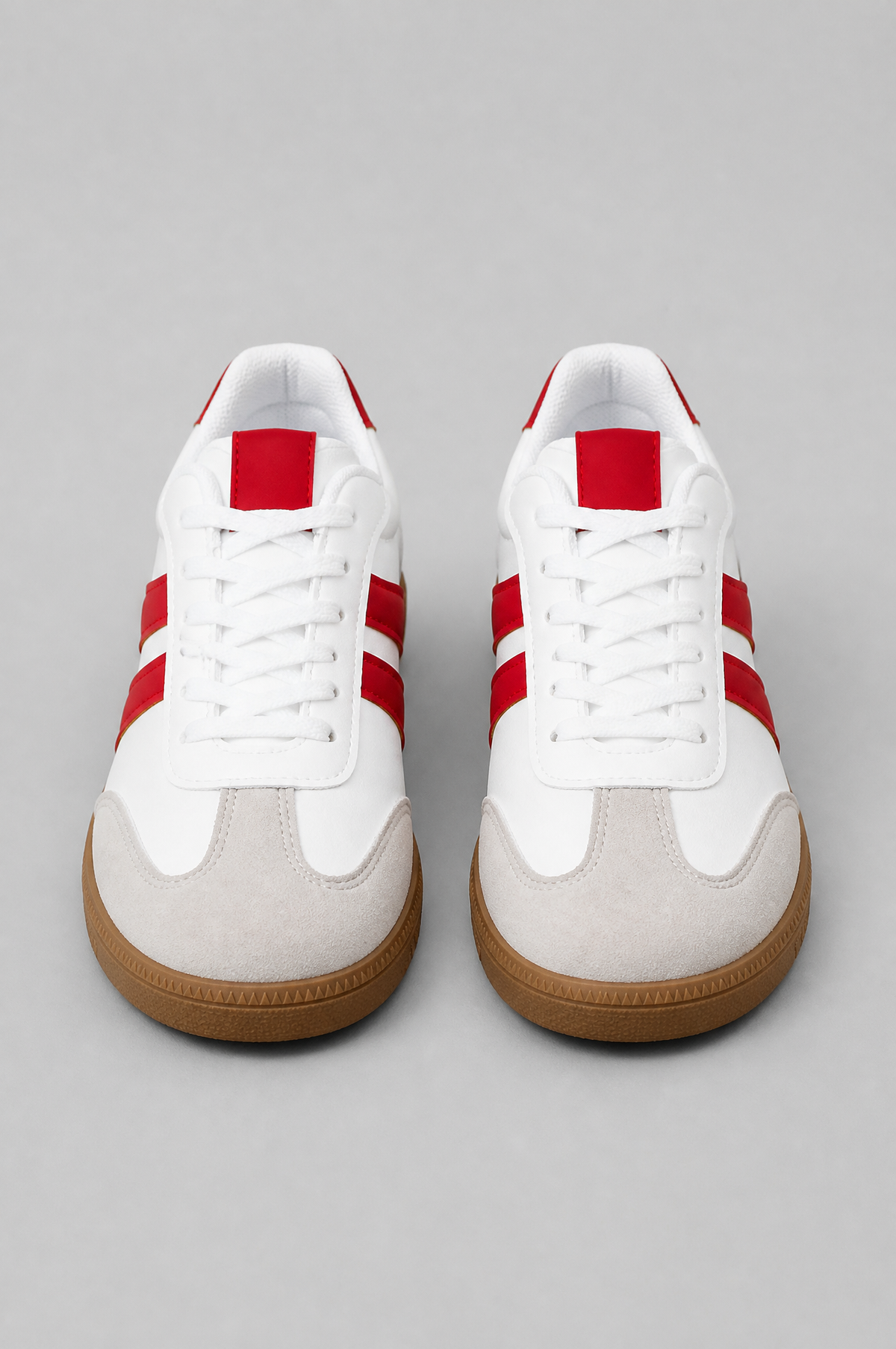 Retro Low Top Trainers with Side Stripes Noor Laurent