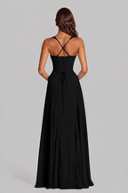 Sweetheart Maxi Dress with Lace Up Back Audrey Calvero