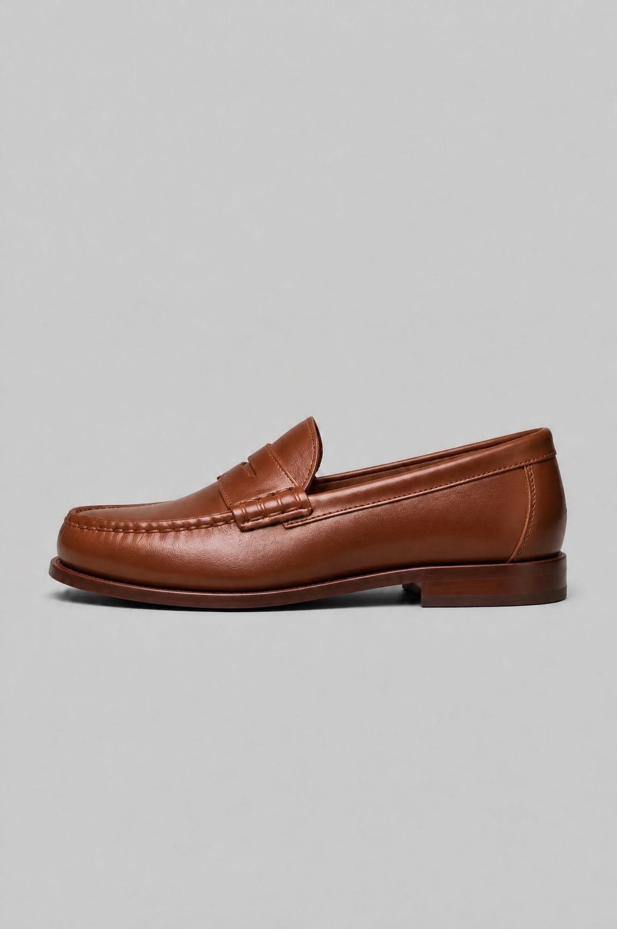 Leather Penny Loafers Noor Laurent