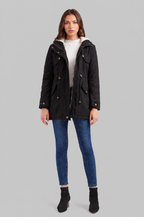 Hooded Winter Parka with Teddy Lining Audrey Calvero