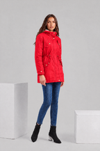 Hooded Winter Parka with Teddy Lining Audrey Calvero