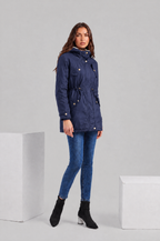 Hooded Winter Parka with Teddy Lining Audrey Calvero