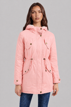 Hooded Winter Parka with Teddy Lining Audrey Calvero