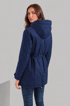 Hooded Winter Parka with Teddy Lining Audrey Calvero